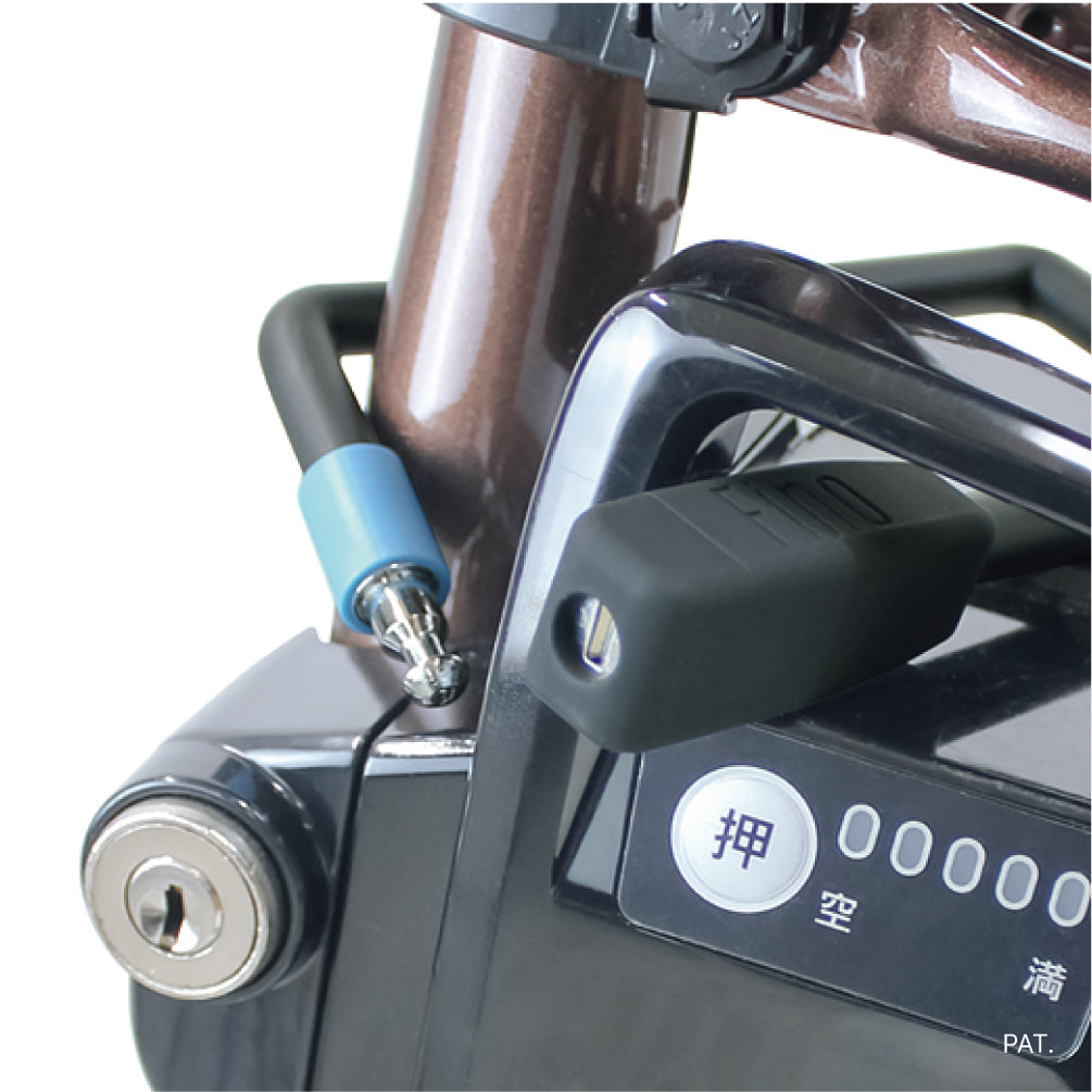 電動アシスト自転車バッテリーロック LM-02